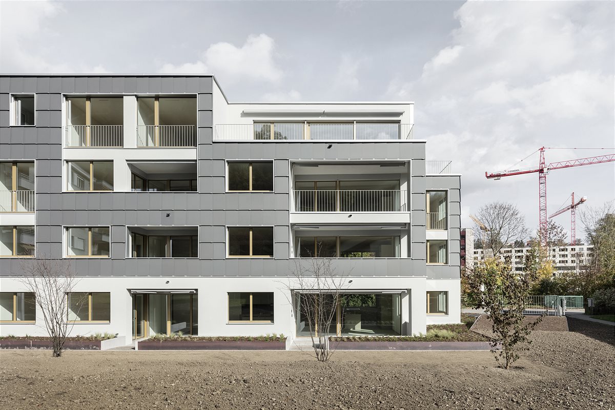 Mehrfamilienhaus mit Energiezukunft - ein Projekt der Umwelt Arena Schweiz in Zusammenarbeit mit René Schmid Architekten AG 